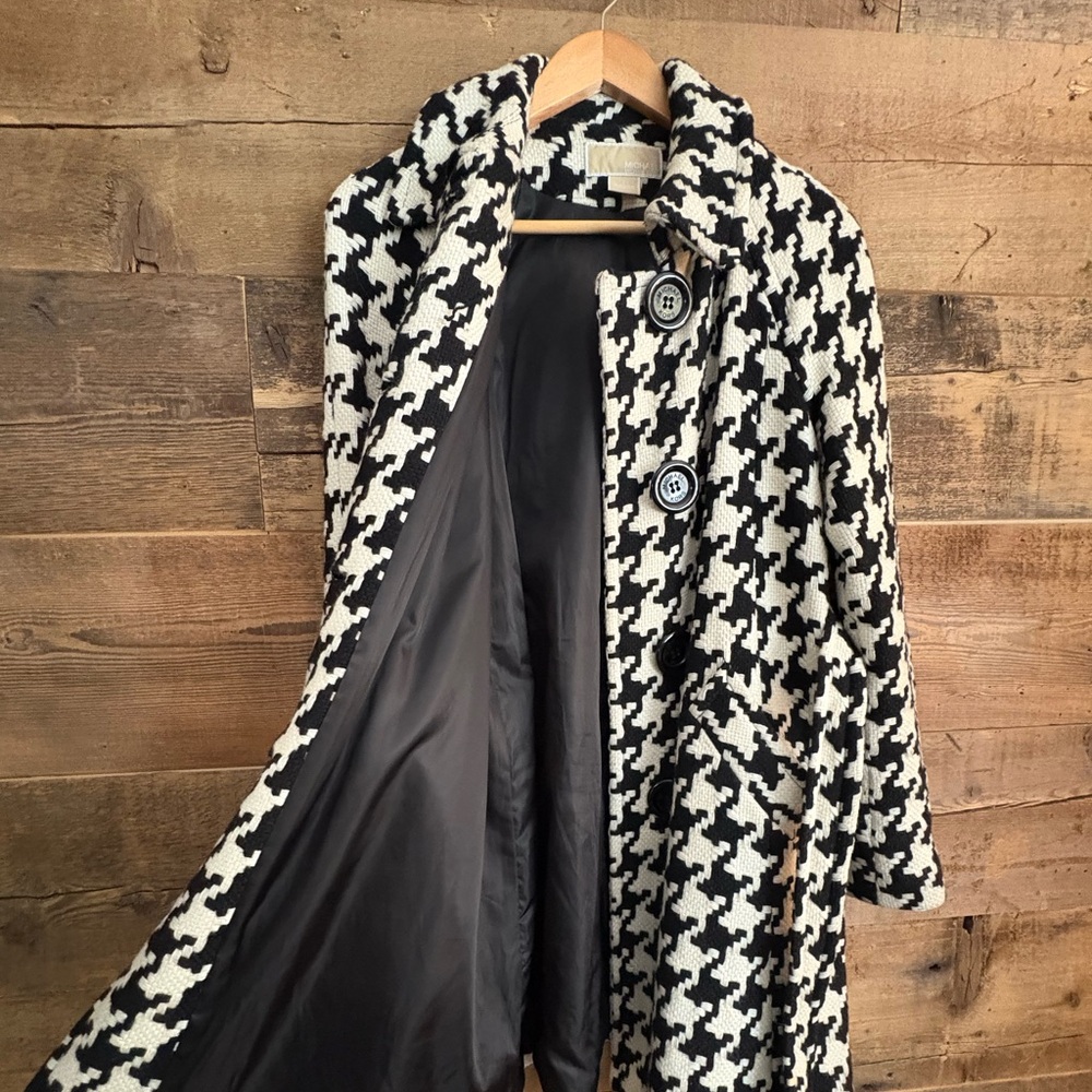 Michael Kors Houndstooth Jacket